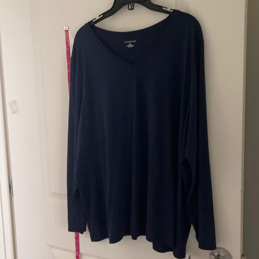 Long Sleeved 100% Cotton T-Shirt